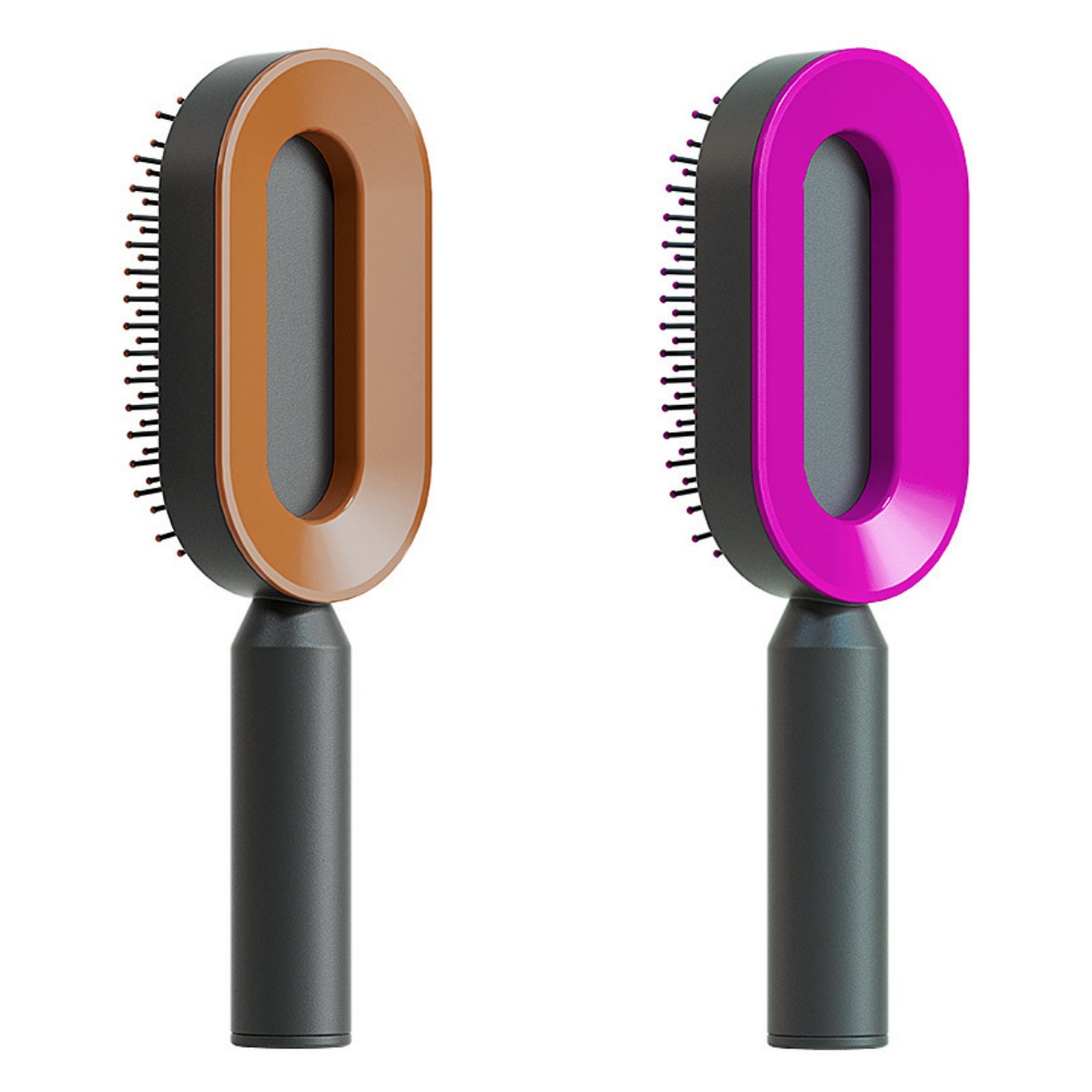 Self Cleaning Hair Brush with Massage Scalp Comb Anti-Static effect Hairbrush