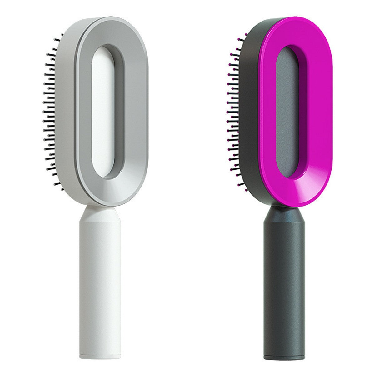 Self Cleaning Hair Brush with Massage Scalp Comb Anti-Static effect Hairbrush