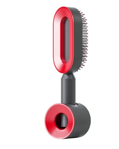 Self Cleaning Hair Brush with Massage Scalp Comb Anti-Static effect Hairbrush