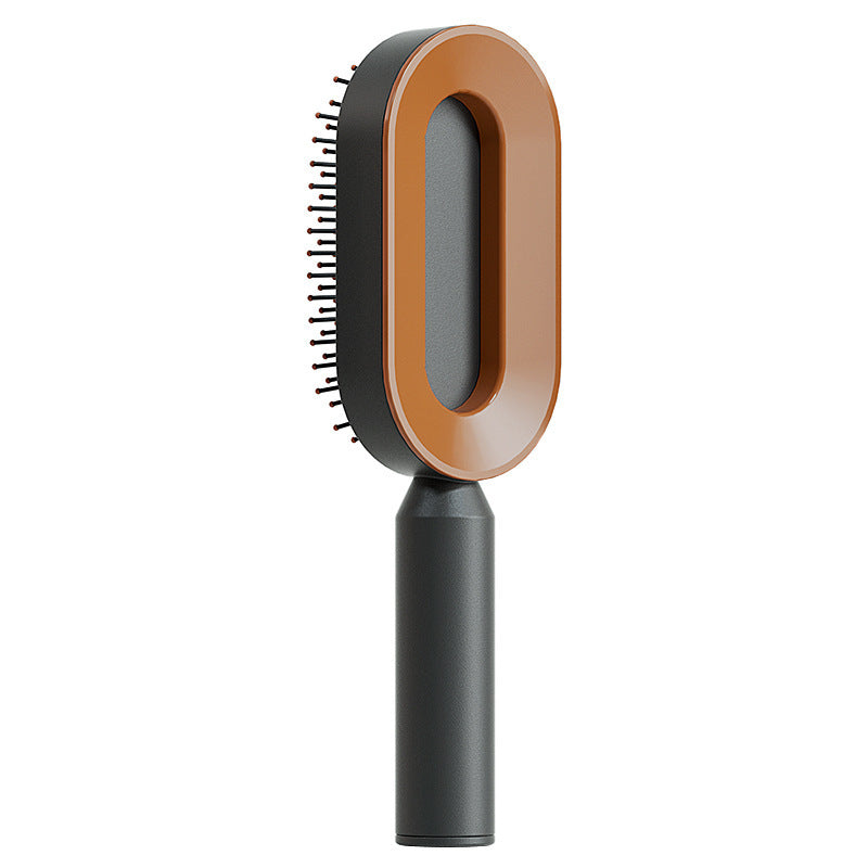 Self Cleaning Hair Brush with Massage Scalp Comb Anti-Static effect Hairbrush