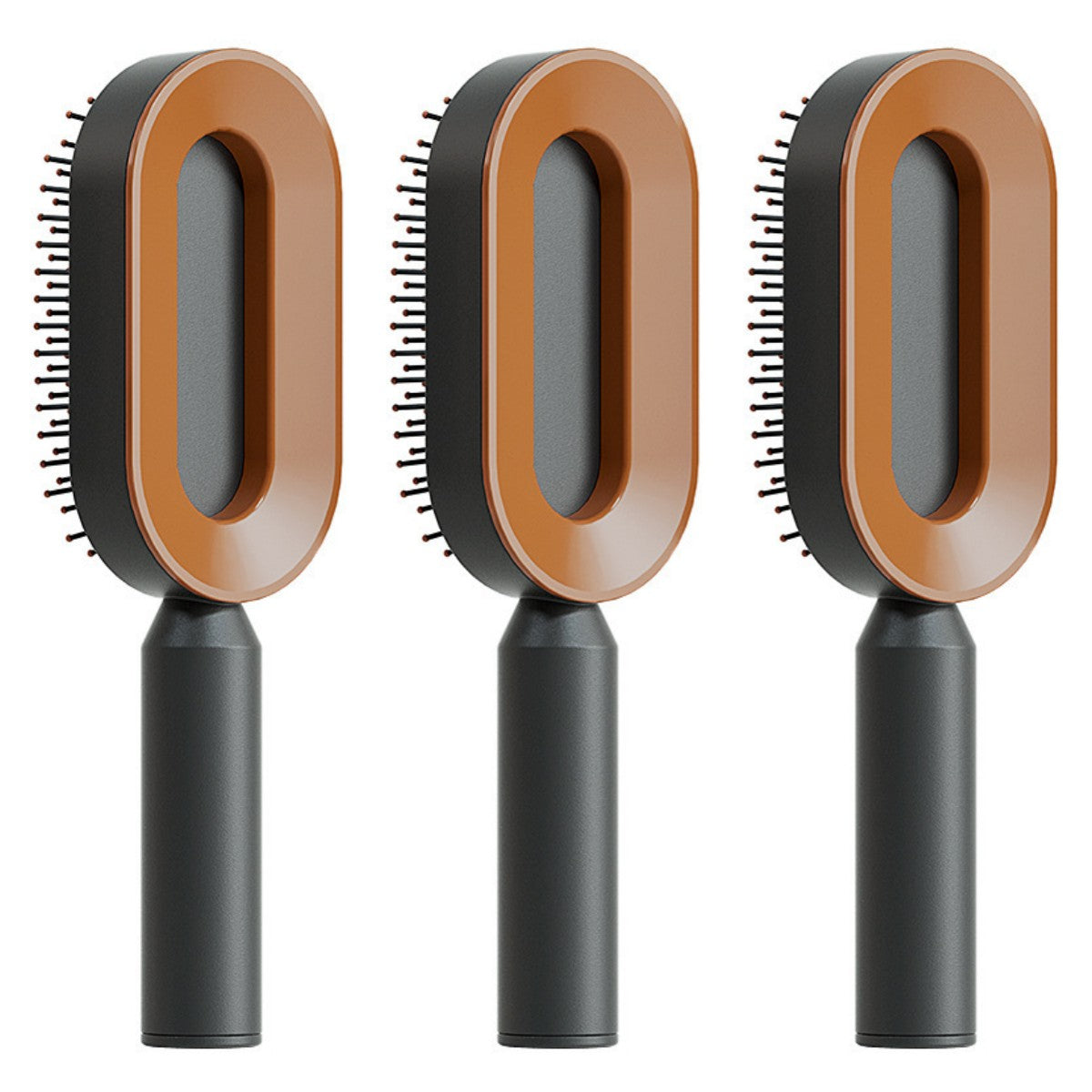 Self Cleaning Hair Brush with Massage Scalp Comb Anti-Static effect Hairbrush