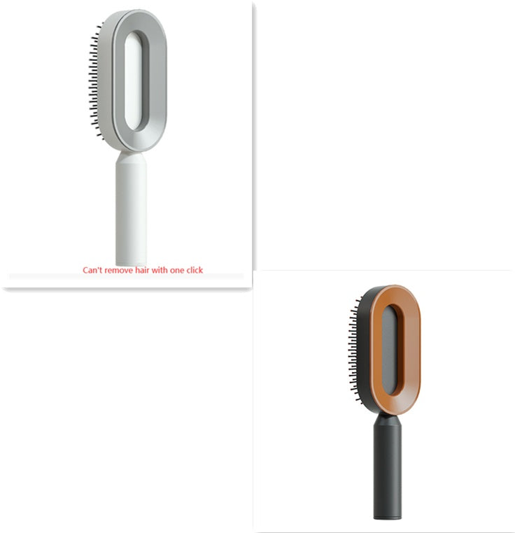 Self Cleaning Hair Brush with Massage Scalp Comb Anti-Static effect Hairbrush